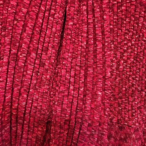 INC International Concepts large pink / Fuchsia sweater waterfall shawl collar - Picture 6 of 8